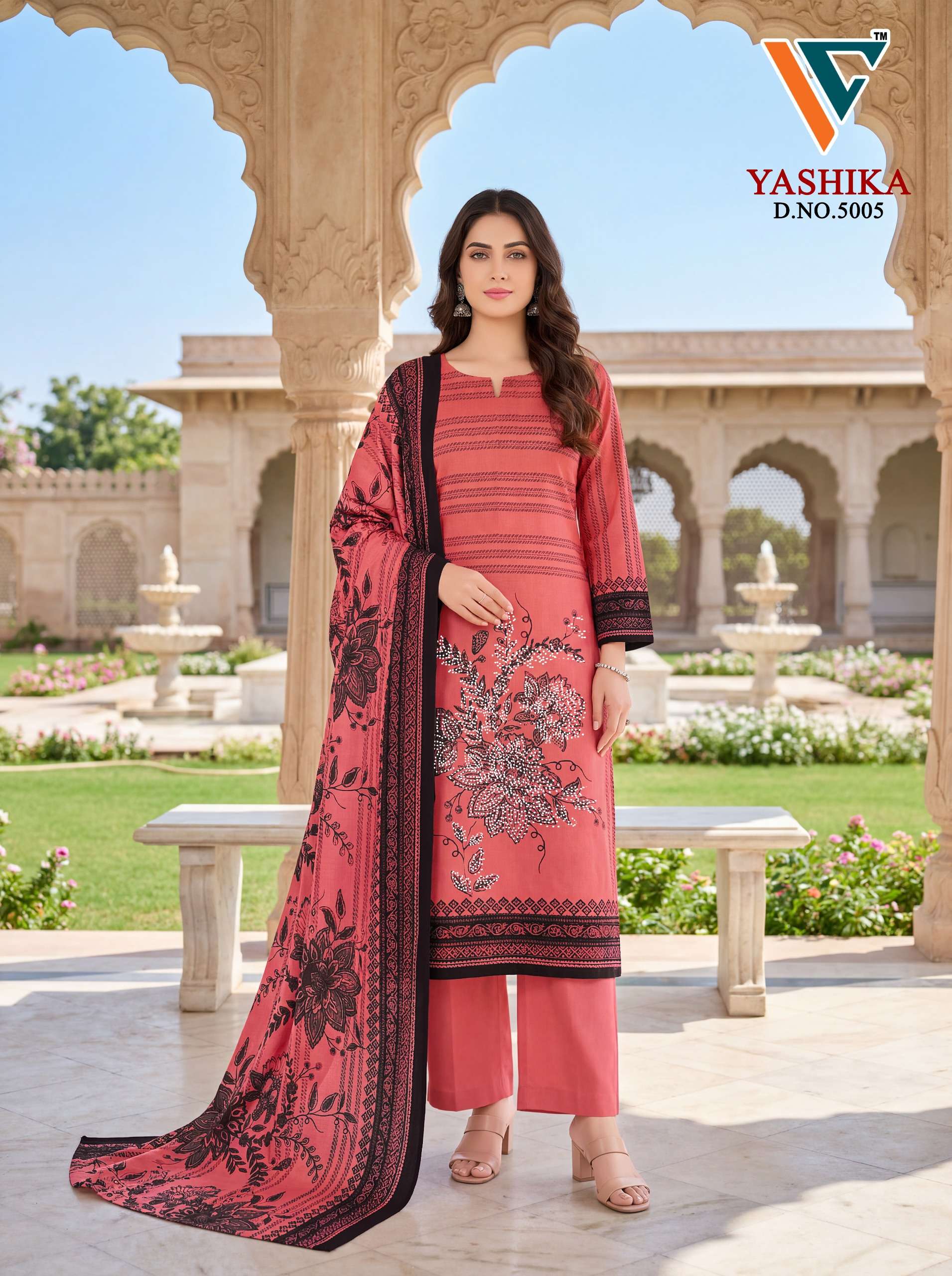 VANDANA YASHIKA VOL 5 SOFT MIX COTTON PRINT SALWAR KAMEEZ COLLECTION WHOLESALER VANDANA YASHIKA VOL 5 SOFT MIX COTTON PRINT SALWAR KAMEEZ COLLECTION WHOLESALER